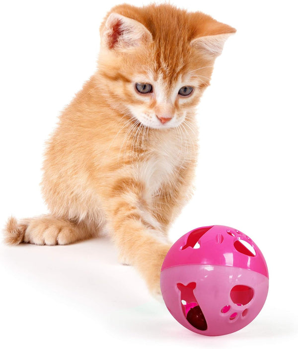 Pets First Large Size Cat Ball with Bell Toy for Cats Kittens