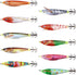 TIANQUXNGI Round Belly Fishing Baits for Freshwater and Saltwater Fishing Enthusiasts Multicolor Shrimp Cuttlefish Jigs