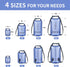 Waterproof Dry Bag with Roll Top, Transparent Storage Bag - 2L/5L/10L/20L for Traveling, Swimming, Kayaking