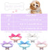 Frienda 5 Pcs Pet Pearl Necklace Diamond Crystal Dog Collars with Bling Rhinestones, Wedding Collar for Puppy Pets (S)
