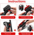 5PCS Fish Tank Water Pipe Clamp, ABS Mounting Clip for 8-16mm Diameter Hose