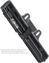 Tiakia Mini Bike Pump, Portable Compact Bicycle Pump, High Pressure Frame Pump 260PSI for Presta, Schrader & Woods