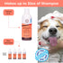 COAT DEFENSE Sensitive Dogs Shampoo, All-Natural Hypoallergenic, Soothes Itchy & Dry Skin, 8 Ounces Concentrated