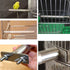 Bird Perch Stainless Steel Stand - Parrot Rod Grinding Claws Trimming Beak Nails Grinding Stick Exercise Platform for