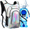Hydration Backpack with 2L Bladder, Festival Rave Hydration Pack for Hiking, Biking, Festivals, Raves