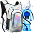 Hydration Backpack with 2L Bladder, Festival Rave Hydration Pack for Hiking, Biking, Festivals, Raves