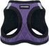 Voyager Step-In Plush Dog Harness - Soft Vest Harness for Small and Medium Dogs by Best Pet Supplies - Purple Faux