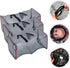 3pcs 50x20x20cm Luxshiny Folding Lobster Trap and Minnow Fishing Net with Spring Frame Small Mesh Bait Trap