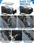 Vokvaktak Center Console Dog Car Seat, Pet Car Seat, Armrest Middle Console Booster Travel Carrier for Small Dogs