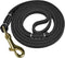 Reopet Genuine Leather Dog Leash for Small & Medium Dogs, 4/5/6 Feet, 3/8" x 6', Black