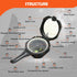 Multifunctional Compass for Hiking - Military Survival Gear Handheld Compass with Carrying Bag, Great Gift for Kids