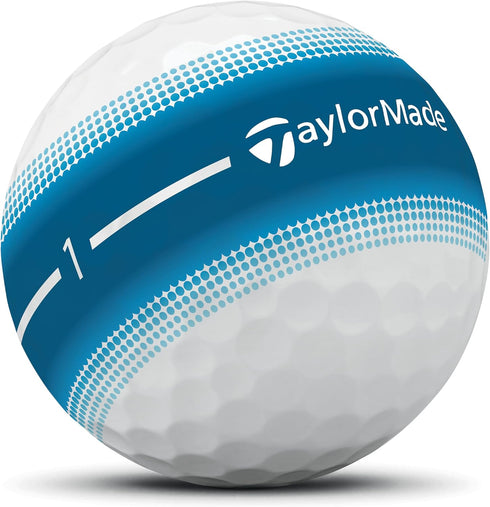 25 Taylormade New Tour Response Stripe Golfbaelle