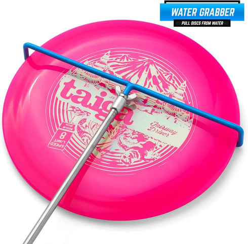 Telescoping Disc Golf Retriever Pole, 16 inches to 16ft Grabber Accessories