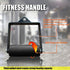 Gym Fitness LAT Pulldown Attachments, Fat Arm Wrestling D Handle Cable Grip for Finger Wrist Strength, Deadlift