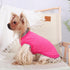 Dog Shirt Vest Clothes for Small Dogs, Summer Solid Stretchy Puppy T-Shirts, Soft Cool Breathable Lightweight Dog