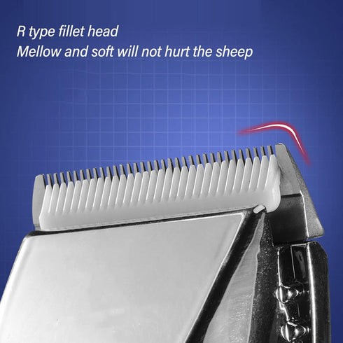 Locadence Electric Sheep Shears, Multipurpose Rechargeable Animal Grooming Clippers with Cutter Head for Sheep, Goats
