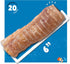 6" 20 Pack Jack&Pup Beef Trachea for Dogs | All Natural Single Ingredient Dog Treat Dog Trachea Chews | Savory and Fun
