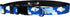 Dog Collar - Patterned Adjustable Pet Collars, 1 Inch Wide, Large, Clouds