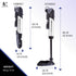 VeloChampion Alloy Mini Bike Pump - Portable, Compact, Durable for Presta, Schrader and Dunlop