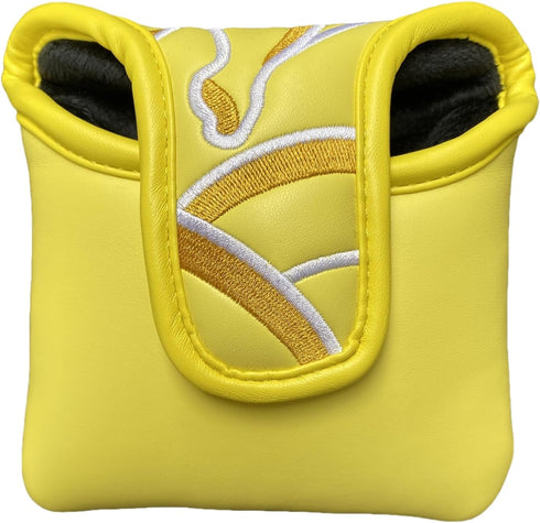 Golf Mallet Putter Head Cover, Fruit Style with Magnetic Closure, Premium Accessories for Men