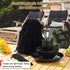 Kyraton Camping Utensils, Mess Kit for Travel, Includes Knife, Spoon, Fork, Cup, Bowl, Plate for 1