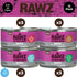 '-12 Pack Pack -4 (5.5 oz Rawz Natural Premium Pate Canned Wet Food for Senior Cats Cans Variety Flavor Bundle Flavors