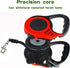 Retractable Dog Leash, Heavy Duty Leash for Small Dog or Cat up to 26 lbs, 360° Tangle-Free Strong Nylon Tape (16FT Red)