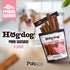 8 Pack Palz&Co Hogdog Pork Sausage Dog Treats - of All-Natural Grain-Free Chews for Dogs, Supports Dental Health & Hip