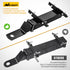 Nilight Universal Golf Cart Trailer Hitch, 2" Receiver Rear Seat Kit Compatible for Club Car EZGO Yamaha