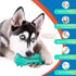 Toothbrush Dog Chew Toy, Stick Bone for Dog Teeth Cleaning, Dental Oral Care for Small, Medium, Large Dogs (Blue)