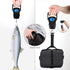HEETA Fish Scale with Backlit LCD Display, Digital Portable Hanging Weight Scale 110lb/50kg with Hook