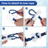 Heavy Duty Boat Tow Harness for Tubing, Water Sports Tow Rope for Boat Towables & Tubes with Quick Connector