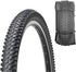 Hycline Bike Tire - 20/24/26/27.5 Inch Folding Replacement for MTB Mountain Bicycle - Black/Skinwall