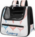 Welcome Baby Pet Cat Backpack Carrier for Kitty Small Dog, Ventilated Pet