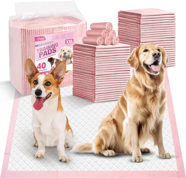 Joyeux Extra Large Puppy Pads, Super Absorbent, Ultra Leak-Proof, Quick Dry -