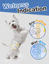 360 Indicator,S,48PCS Dono Disposable Male Dog Diapers, Super Absorbent Male Dog Wraps for Small to Large Dogs