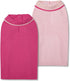 Blueberry Pet Back to School 2-Pack Dog Polo Shirts, Cotton Outfit for Small Pets, Amaranth Red + Pink