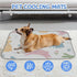 imiBBWQu Summer 27" 22" Cooling Pad Easter Bunny Dog Cooling Pad Washable Pet Ice Mat Dog Bed Mat Tear Proof Bed