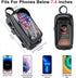 GEWAGE Bike Front Frame Bag with Phone Holder - Durable Cycling Accessory