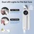 2-in-1 Trimmer 3 Dog Nail Clippers and Grinder, Electric Dog Nail for Large Medium Small Dogs & Cats with Speeds, USB