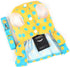 Dog Harness Dress for Small Medium Dogs, Polka Dots Tutu Skirt with Leash, Spring Summer Yellow XL Apparel