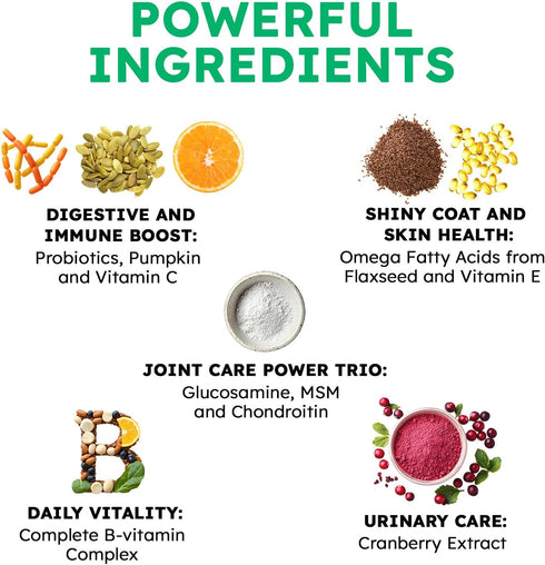 150 Immune, Packed 3s, Dog Vitamins and Supplements - Dog Multivitamin Chewable - Joint Support, Skin, Gut Health +