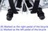 YBEKI Bike Pedals with Clips and Straps, 9/16-Inch Spindle Resin/Alloy for Exercise and Outdoor Bicycles