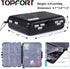 TOPFORT 187/343pcs Fishing Accessories Kit, Including Jig Hooks, Bullet Bass Casting Sinker Weights, Fishing Swivels Snaps, Sinker Slides, Fishing Set with Tackle Box by TOPFORT