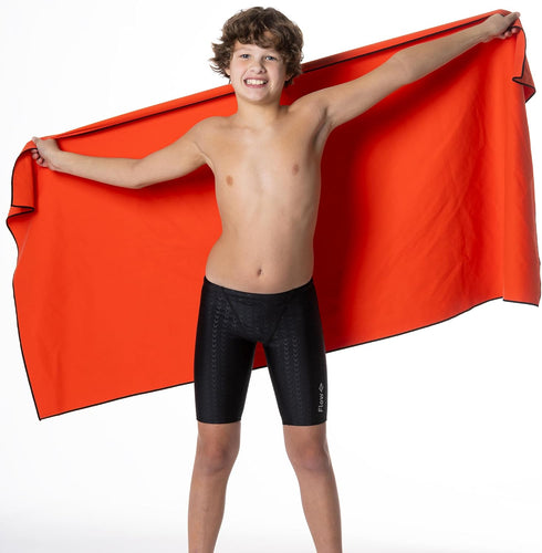 Flow Hydro Sport Towel, Microfiber Quick Dry Swimming Towels for Swim, Pool, Triathlon in Medium, Large, Extra Large