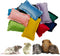 RIOUSSI Set of 4 Cozy Mini Pet Pillows for Guinea Pigs, Hedgehogs, Ferrets, Chinchillas, Bunnies, Rabbits, and Rats