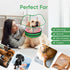 Sponge Dog Cone Collar, Dog Recovery Collar Alternative with Detachable High Clear Shield, Adjustable Soft Neck Cone