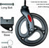 Bike Trailer Stroller Kit - Compatible with Burley Trailers