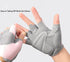 XuoAz Fingerless Workout Gloves - Anti-Slip Gym Gloves for Men and Women