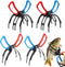 Shgxjjnb 4 Packs 2/3 Claw Fish Gripper, Fish Grabber, Metal Fishing Pliers, Fish